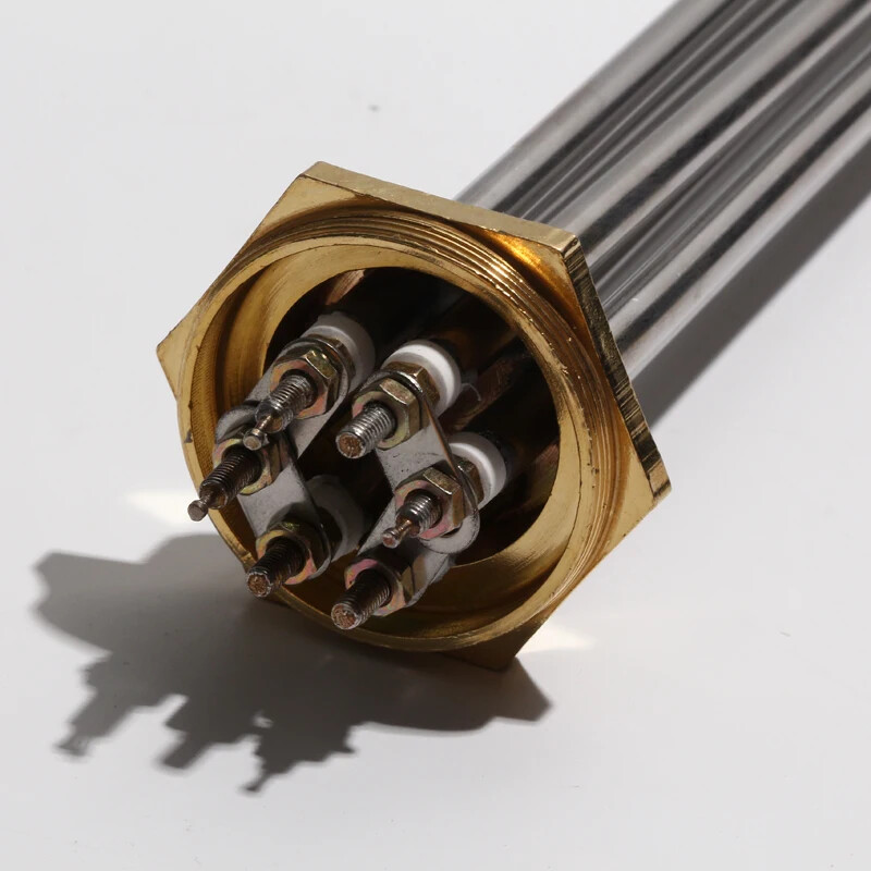 JINGERL 12V / 24V / 36V / 48V Verwarmingselement Immersion Buisvormige Waterverwarmer DN25 DC Solar Water Heating Element (Color : Heater thread nut, Size : 12v 300w BSP