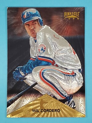 1996 Pinnacle STARBURST Wil Cordero Montreal Expos #8
