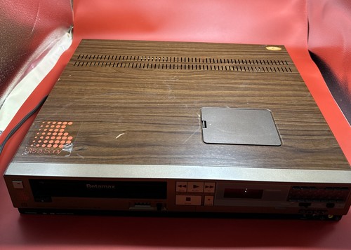 Grabadora/reproductor de casete de video Sony Betamax SL-2305 - enciende/expulsa funciona - Imagen 7 de 21