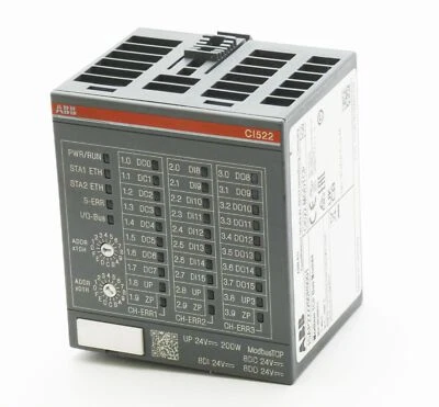 ABB CI522 CI522-MODTCP 1SAP222200R0001 E: G0 Modbus TCP Bus Module -unused- - Bild 1 von 4