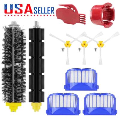 Replacement Parts for iRobot Roomba 600 610 620 650 614 618 Vacuum Filter Brush