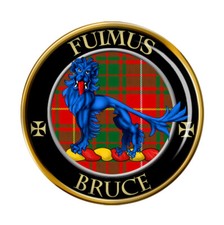 Bruce Scottish Clan Pin Badge