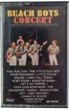 Beach Boys, Concert, Rare Audio Cassette Tape, DL36 4N-16154, Fun Fun Fun