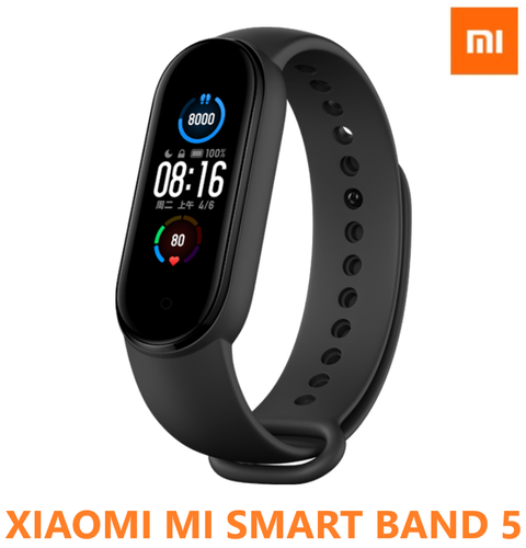 Smart band Xiaomi Mi Band 5 Fitness Activity Tracker Contapassi Smartwatch  Nuoto | eBay