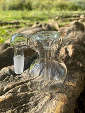 14mm Glass Ash Catcher Bowl Clear 90 Degree