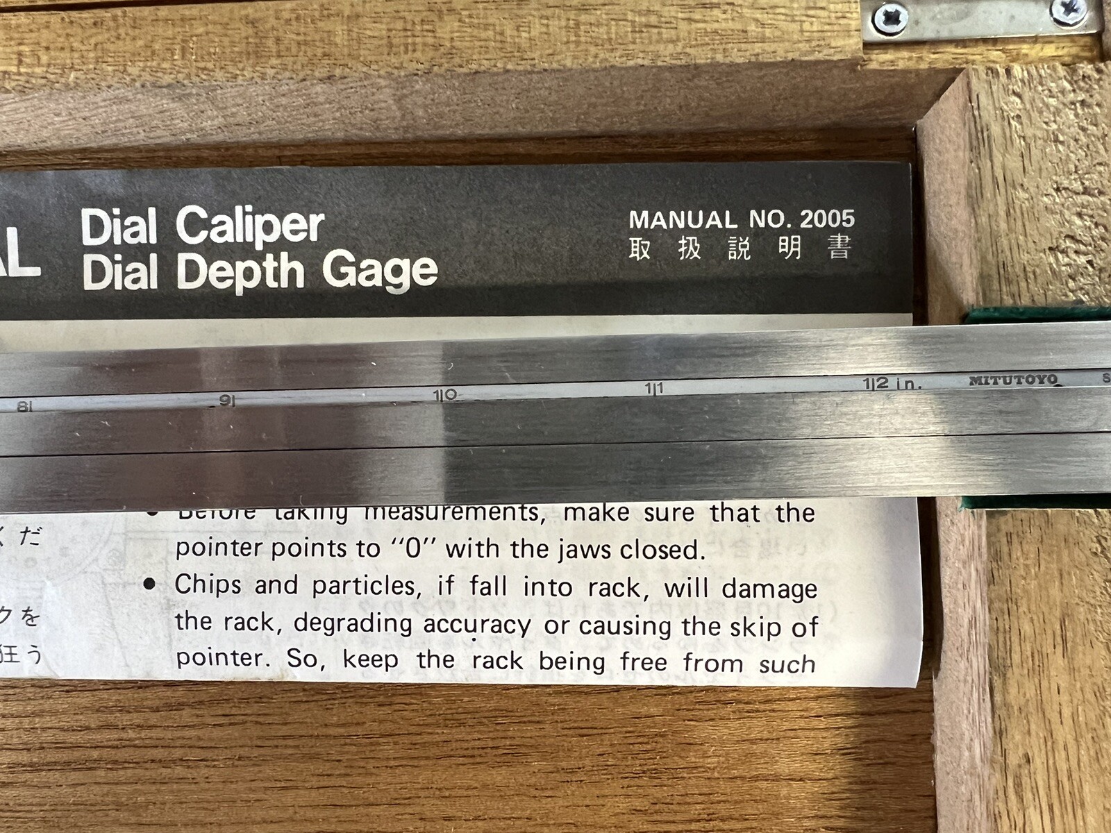 mitutoyo dial caliper 12 Inch eBay