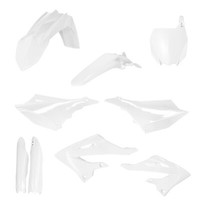 Acerbis Set Motorradverkleidungen Plastics Weiß Yamaha YZ 125 2022 2023 2024