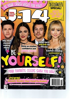 J -14 Magazine (UK) Issue: Oct 2022 BE YOURSELF! YOUR FAVORITE CELEBS SHOW HOW