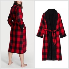 Victoria's Secret VS Plush Soft Long Robe Bathrobe SOLD OUT RARE
