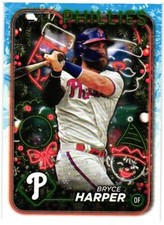 2024 Topps Holiday #H179 Bryce Harper
