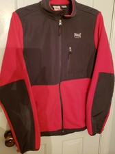 Everlast Sport Furry Fleece Jacket Womens Large Pink Zip Up Active
