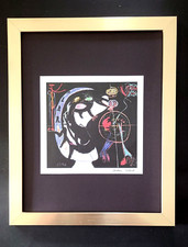 JACKSON POLLOCK SIGNED VINTAGE PRINT FRAMED BUY IT NOW