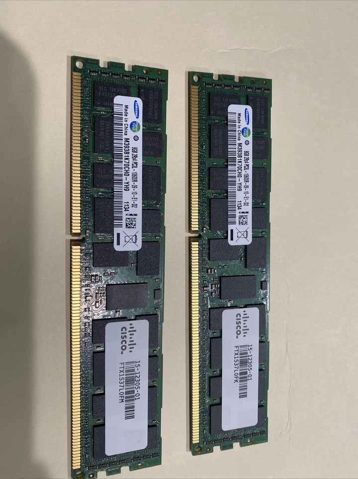 Cisco Original A02-MEMKIT-008A 16GB(2x8GB) UCS C250 Memory Kit - Image 2 of 4
