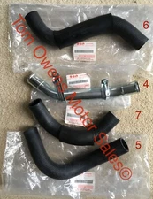 NEW! Radiator Hose Kit | Suzuki Swift GTi 4cyl 1.3L MT | 1989-1994 | Genuine OE