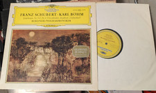 KARL BOHM BERLIN PHILHARMONIC FRANZ SCHUBERT SYMPHONIES 5 8 DGG LP NM/MINT