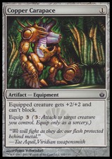 Magic the Gathering MTG Copper Carapace (102) Mirrodin Besieged   LP