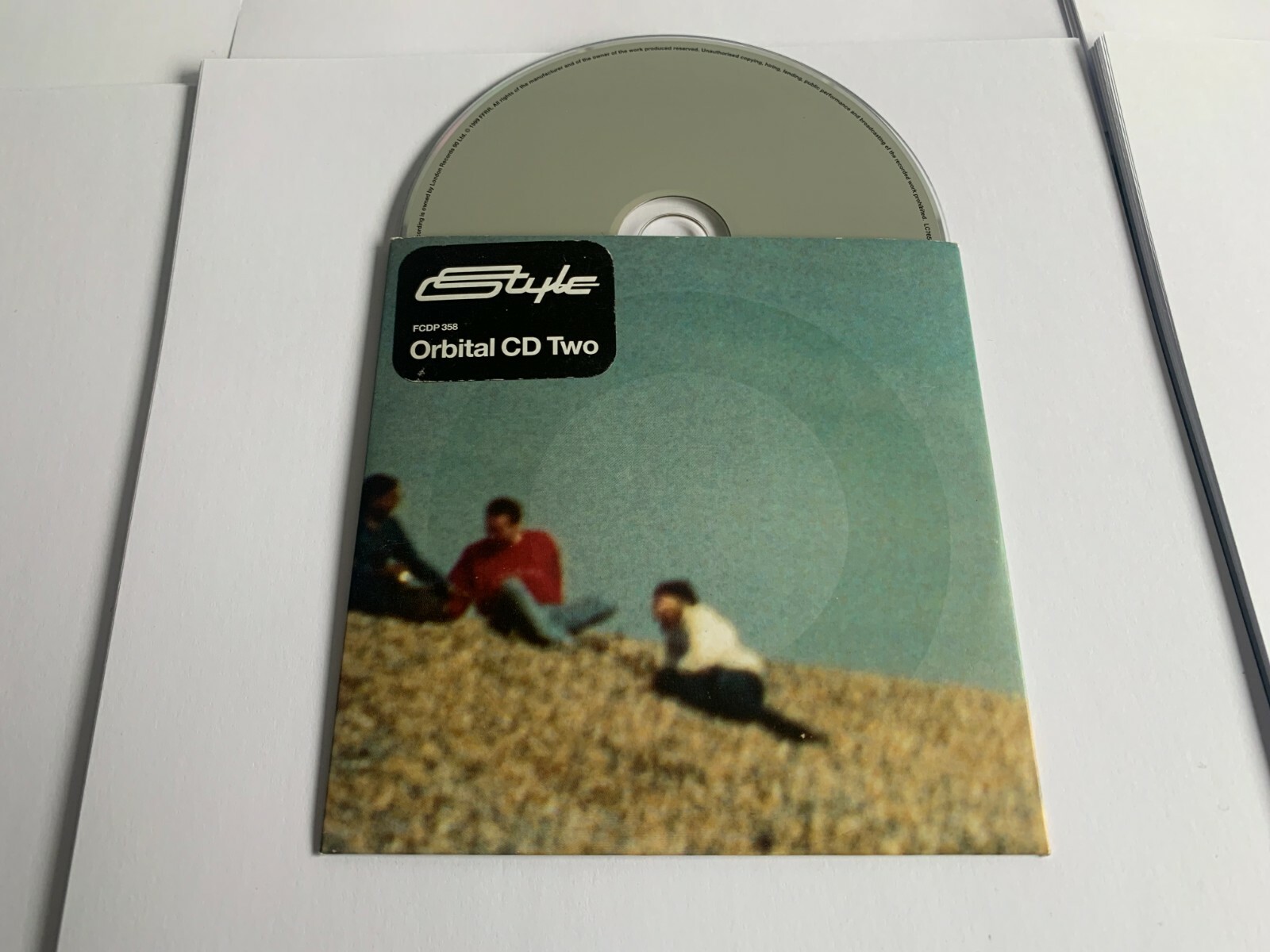 Orbital ‎- Style CD2 (CD single 1999) EX/EX [T10]
