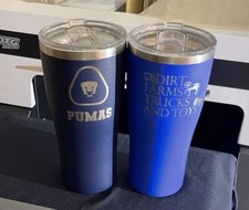 ENGRAVED Custom Personalized Name/ Logo 30oz Stainless Steel Tumblers