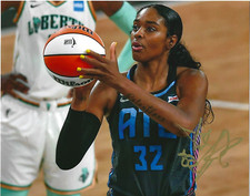 CHEYENNE PARKER Signed 8.5 x 11 Photo Signed REPRINT Basketball ATLANTA DREAM
