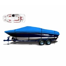 Kayot V200 Bowrider Trailerable waterproof deck boat Storage cover Heavy duty