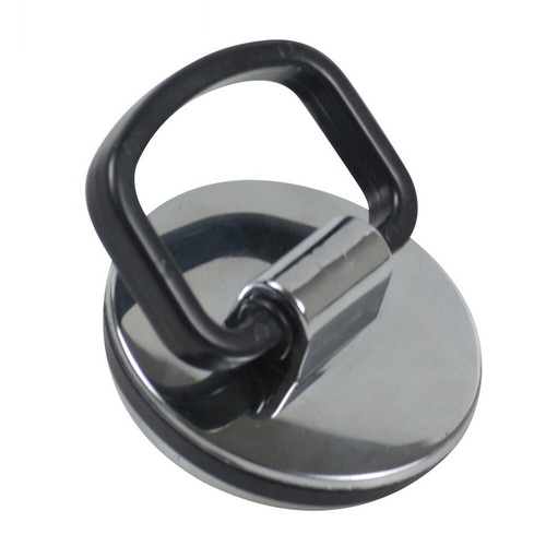 46mm Diameter Sink Drain Cover Basin Bathroom Chrome Easy Grip Pull