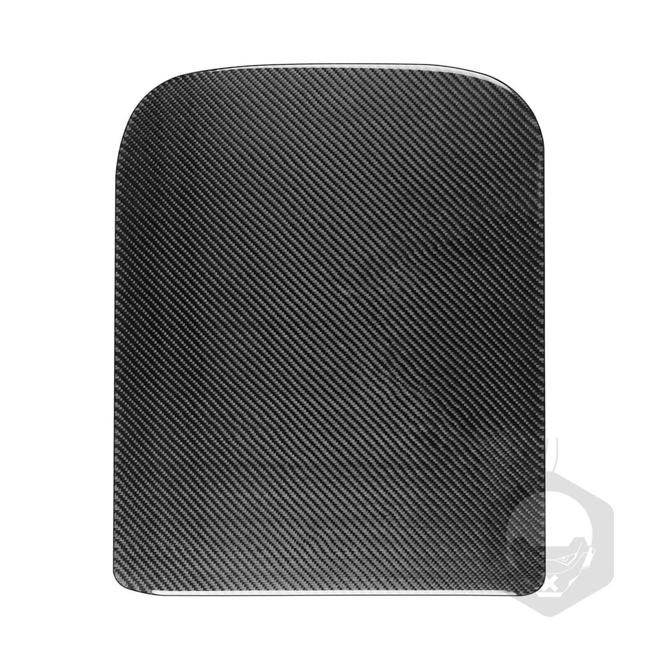 Cubierta de panel de caja de reposabrazos central para RAM 1500 2500 3500 02-05 vinilo fibra de carbono Foto 3 de 4