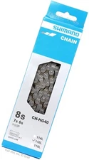 Shimano CN-HG40 6/7/8-Speed 116-Links Chain for 18/21/24-Speed MTB / Road Bike