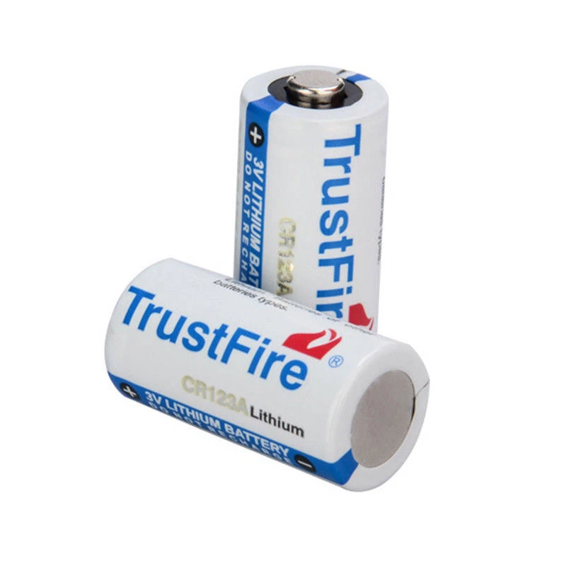 20pcs TrustFiré CR123A CR123 1400mAh Lithium Battery 3.0V Single USE Batteries - Image 3 of 4