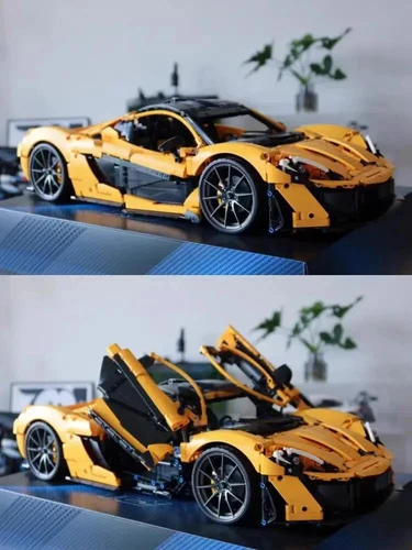 McLaren P1 Building Blocks 42172 Super Racing Car Highly Realistic 3893 Pcs 8+ - Picture 6 of 16