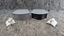 Bose CineMate AV3-2-1 321 Series I II III Gemstone Speakers Silver Pair Mount