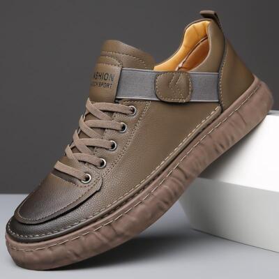 Men's Leisure Youth Sport Pump Work Retro Business Oxfords Lace Up Board Shoes