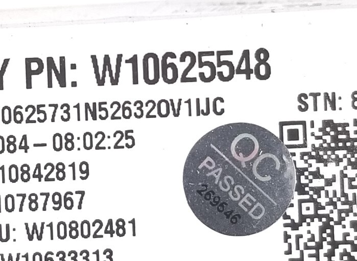 Whirlpool Washer Main Control Board W10625548 W10812418 - Washer