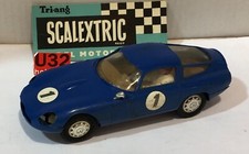 SCALEXTRIC SUPER 124 C-100 ALFA ROMEO GTZ #2 BLEU 1/24