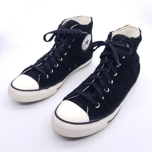 Converse Cozy Club Chuck Taylor All Star Women's 10.5 Black Shoes Hi Top  Sherpa | eBay