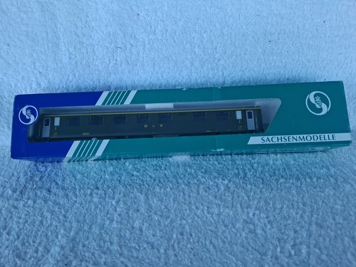 Modelos Sachsen HO 14591 BLS Bern Lotschberg Simplon 1st Class Schlieren Coach IV | Condition: Used