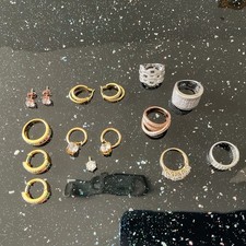 QVC DIAMONIQUE STAMPED SILVER 925 JEWELLERY BUNDLE