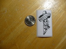 MEXICAN SKULL STICKER DECAL 1 - 50 BULK PACK FUNNY MEXICO PRIDE