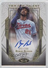2022 Topps Tier One Tier One Talent Auto 92/299 Byron Buxton #T1TA-BBX Auto 2u3