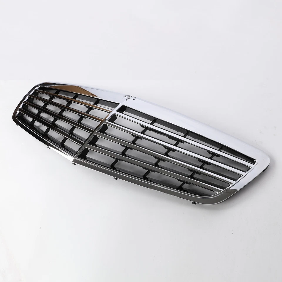 New Front Grille Fit for Mercedes-Benz S-Class S550 S600 S65 S63 W221 2010-2013 Foto 4 de 4