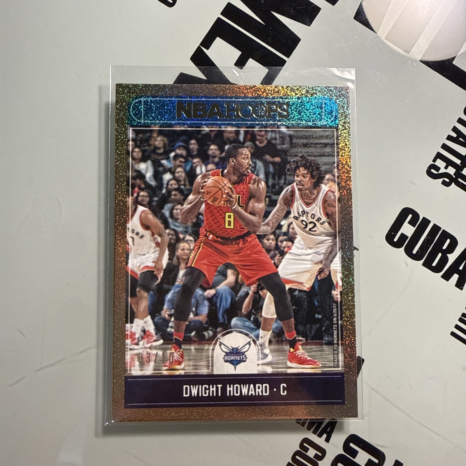 2017-18 Panini NBA Hoops gold glitter 3/10 Dwight Howard #57 HOF 