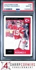 2020 PANINI SCORE #136 PATRICK MAHOMES II CHIEFS PSA 10