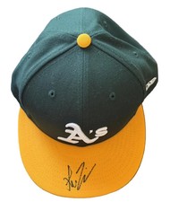 Shea Langeliers Autographed Oakland A's Authentic On-Field Hat JSA COA