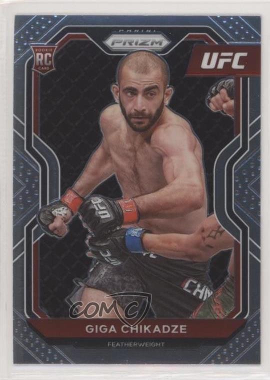 2021 Panini Prizm UFC Giga Chikadze #72 pj5