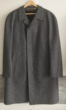 Herren Mantel 100% Camelhaar Gr. 54 Grau Kynoch Kamelhaar