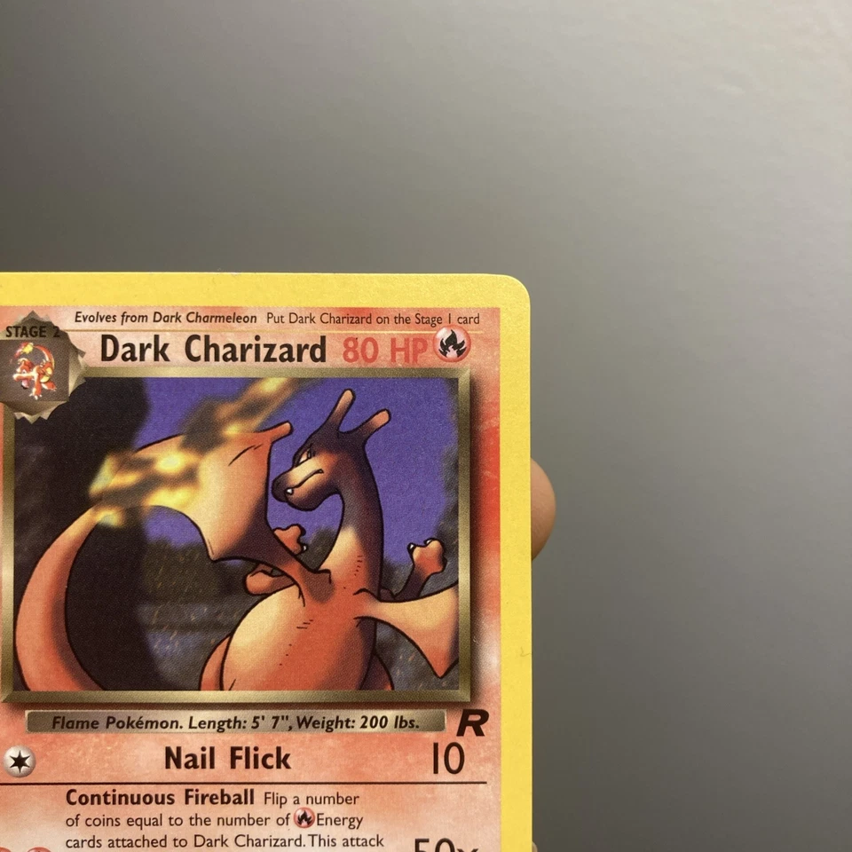 Dark Charizard 21/82 Team Rocket 非全息 — 第 3/4 张图片