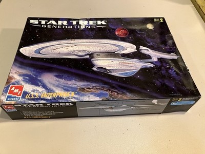 AMT ERTL Star Trek Generations USS Enterprise B Model Kit 8762 1/1000