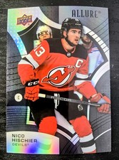 Nico Hischier - 2021-22 Upper Deck Allure Black Rainbow #53 New Jersey Devils