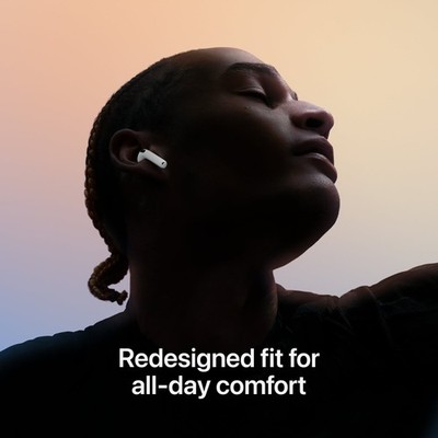 Apple AirPods 4 Wireless Earbuds Bluetooth Headphones - White