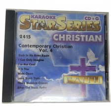 Sound Choice Karaoke StarSeries Contemporary Christian Vol. 4 CD G 2415