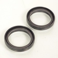 Jeu De Joints Spy + Cache Poussière Pour Fourche Yamaha YZ80/TW200 - Réf. JS-3345105 (33x45x10.5)